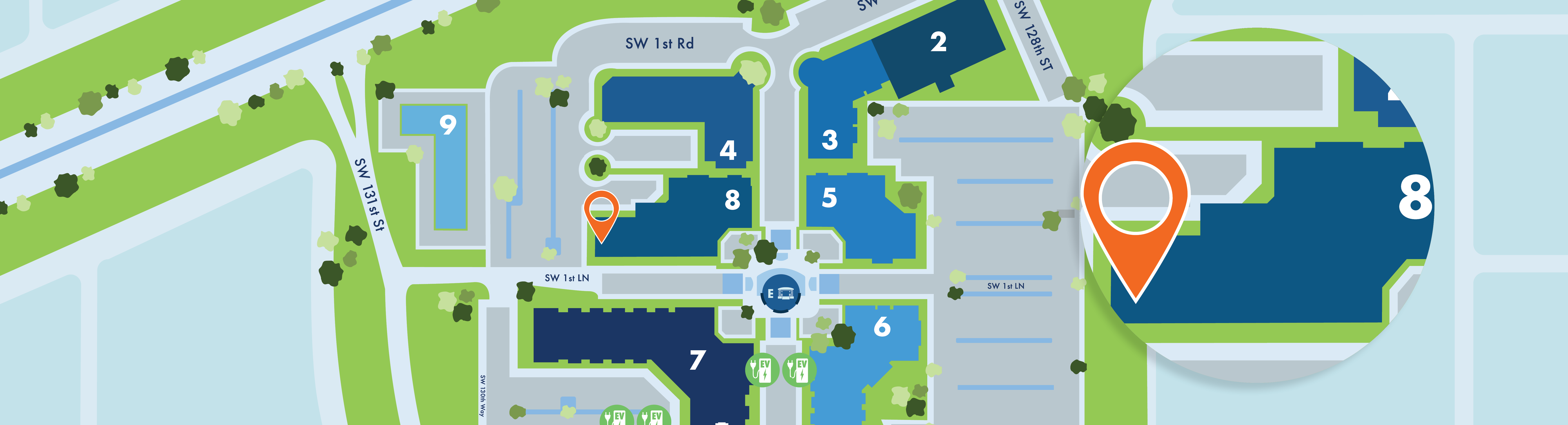 gainesville family physicians tioga town center map