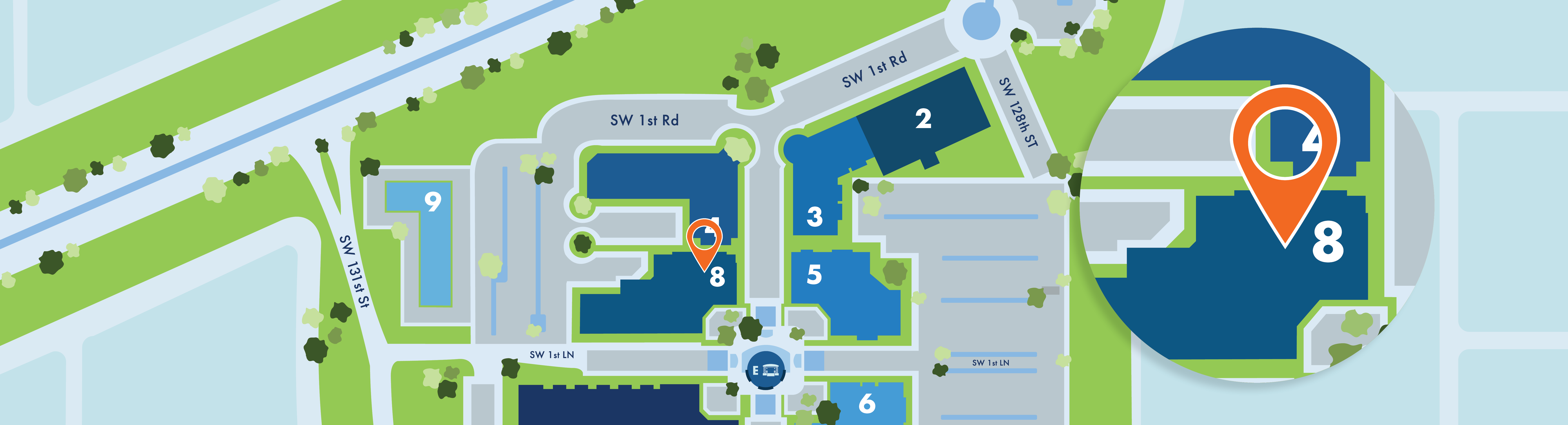 uf health pediatrics tioga town center map